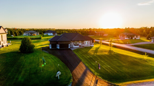 default Sherbrooke drone photography - default